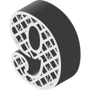 晶格多孔数 "9"