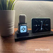 苹果充电器 Iphone、Airpods、Apple Watch-3D打印模型