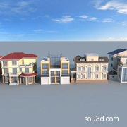 别墅 欧式 现代 中式别墅 独栋别墅 建筑