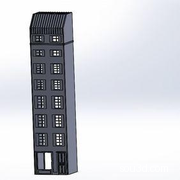 HO比例建筑模型