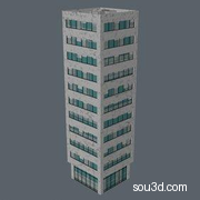 高楼大厦楼房建筑房屋写字楼三维3D模型taobaodianpu_CFSC11