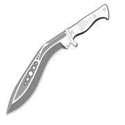 118刀-折叠刀-工具刀-弹簧刀-冷兵器-餐刀-m48-tactical-kukri-1.snapshot.1116