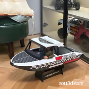 遥控M-Jet_35喷泵船_V10.1-3D打印模型