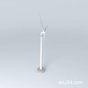 松鸡山风力发电机模型