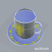 咖啡杯子3D