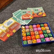 切块蔬菜骰子框架
