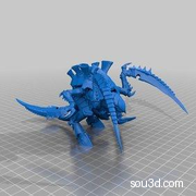 虫子怪兽怪物 战锤stl3D打印模型摆件虫子一只只