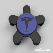 特斯拉模型3 车轮中心气动盖