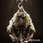 拉塔恩Radahn《艾尔登法环》游戏角色雕刻手办3D打印模型