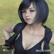 Vivy 创世纪女性角色3D模型 少女美女人物模型