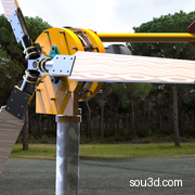 5kW国产风力发电机Aero-GEN