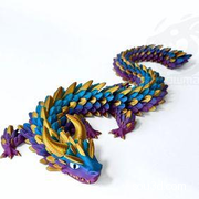 牛角关节龙-神龙可动玩具
