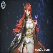 崩坏：星穹铁道姬子3D打印图纸STL高精度模型手办素材
