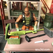 带铰链弹药箱（用于）1：18 可动人偶