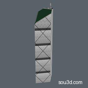 高楼大厦楼房建筑房屋写字楼三维3D模型taobaodianpu_CFSC31