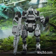 【泰坦陨落】BT-7274 机甲组装拼装机器人