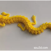 关节龙（带胡须）