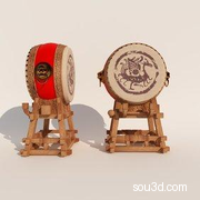 鼓 大鼓 中式鼓 古代战鼓