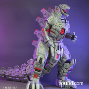 toymakr机械哥斯拉-89分件-灰红黑