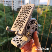 帅气无支撑一体手机支架，手机直接打印，好打好用。