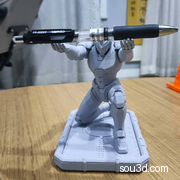 机甲战士笔架及平台