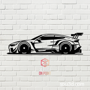 宝马GT 2D墙面艺术