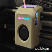 Bambu Lab X1标志灯多色扩散器