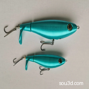 Whopper Plopper 钓鱼饵料（一体式）