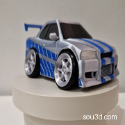 Brian的R34日产Skyline GTR附加零件