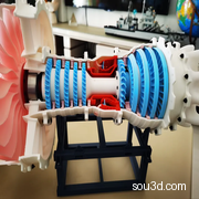 Jet Engine Riser Base 喷气发动机支架底座