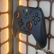 Xbox和GameSir手柄壁挂支架及接收器座