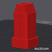 缩短版Minecraft灯开关杆