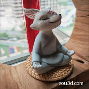 冥想中的狐狸