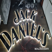 JACK DANIELS LED 灯箱
