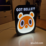 动物森友会 Tom Nook 灯光箱