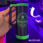 喜力啤酒罐支架（500ml和330ml）