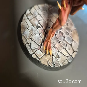 微缩模型大理石底座