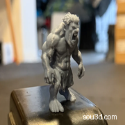 DnD 微缩模型：洞穴巨魔