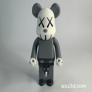 Bearbrick Kaws 10厘米