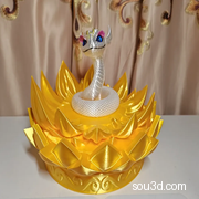 莲花展示架（小金莲底座）