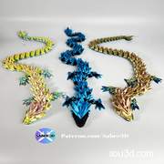 可动水晶龙 by Saber3D