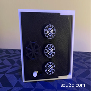 全3D打印三位数字保险箱
