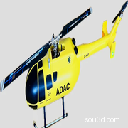 Bo-105 OMP M2 EVO 直升机模型