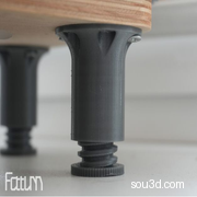 可调家具腿（43-71mm，梯形螺纹）