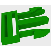 带扣夹多孔网格