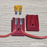 短款汽车刀片保险丝座