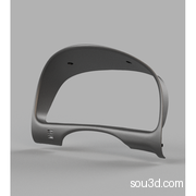 GC8 仪表盘边框 3D扫描