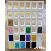 耗材颜色样品展示架（重混版）