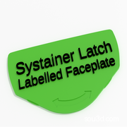 可定制Systainer工具箱标签面板