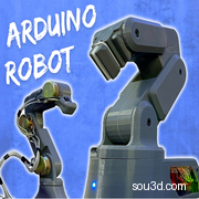 紧凑型机器人臂（Arduino）— 3D打印
